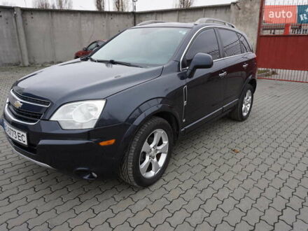 Синий Шевроле Каптива, объемом двигателя 2.38 л и пробегом 169 тыс. км за 8600 $, фото 1 на Automoto.ua