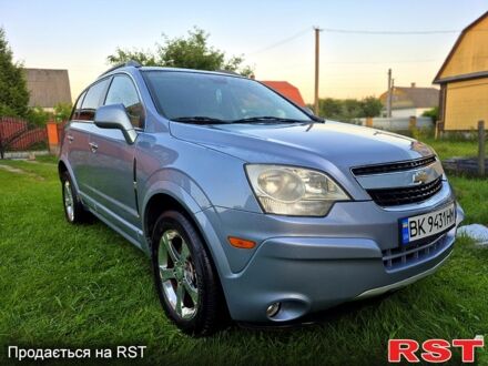 Синий Шевроле Каптива, объемом двигателя 2.4 л и пробегом 190 тыс. км за 9800 $, фото 1 на Automoto.ua