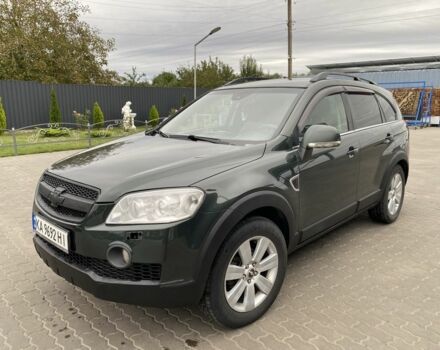 Зеленый Шевроле Каптива, объемом двигателя 2.4 л и пробегом 240 тыс. км за 5700 $, фото 2 на Automoto.ua