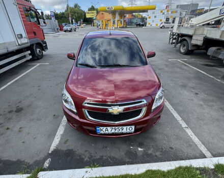 Красный Шевроле Кобальт, объемом двигателя 1.49 л и пробегом 25 тыс. км за 11000 $, фото 1 на Automoto.ua