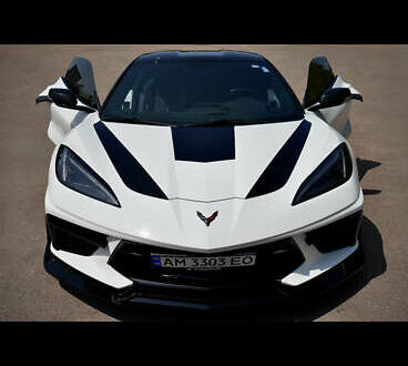 Белый Шевроле Корвет, объемом двигателя 6.16 л и пробегом 45 тыс. км за 79999 $, фото 1 на Automoto.ua