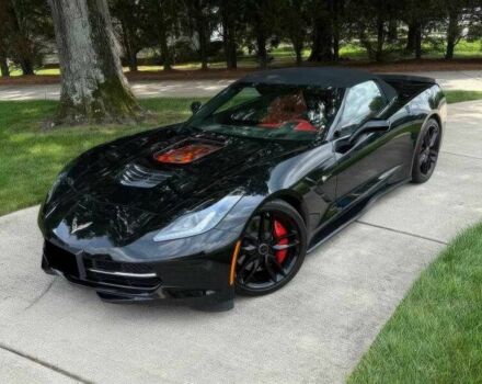 Черный Шевроле Корвет, объемом двигателя 6.2 л и пробегом 132 тыс. км за 24000 $, фото 1 на Automoto.ua