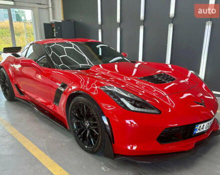 Красный Шевроле Корвет, объемом двигателя 6.16 л и пробегом 26 тыс. км за 77777 $, фото 2 на Automoto.ua