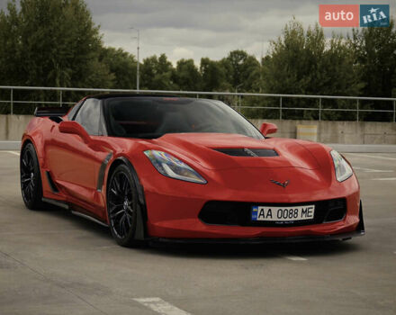 Красный Шевроле Корвет, объемом двигателя 6.16 л и пробегом 26 тыс. км за 77777 $, фото 1 на Automoto.ua