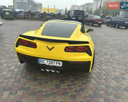 Желтый Шевроле Корвет, объемом двигателя 6.16 л и пробегом 110 тыс. км за 47777 $, фото 3 на Automoto.ua
