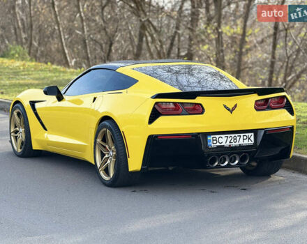 Желтый Шевроле Корвет, объемом двигателя 6.16 л и пробегом 117 тыс. км за 45000 $, фото 5 на Automoto.ua