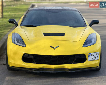 Желтый Шевроле Корвет, объемом двигателя 6.16 л и пробегом 117 тыс. км за 45000 $, фото 1 на Automoto.ua