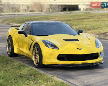 Желтый Шевроле Корвет, объемом двигателя 6.16 л и пробегом 117 тыс. км за 45000 $, фото 2 на Automoto.ua