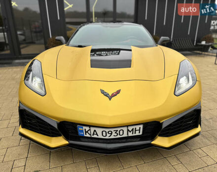 Желтый Шевроле Корвет, объемом двигателя 6.16 л и пробегом 46 тыс. км за 49500 $, фото 1 на Automoto.ua
