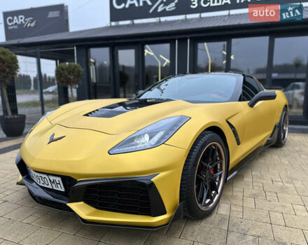 Желтый Шевроле Корвет, объемом двигателя 6.16 л и пробегом 46 тыс. км за 49500 $, фото 2 на Automoto.ua