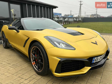 Желтый Шевроле Корвет, объемом двигателя 6.16 л и пробегом 46 тыс. км за 49500 $, фото 1 на Automoto.ua