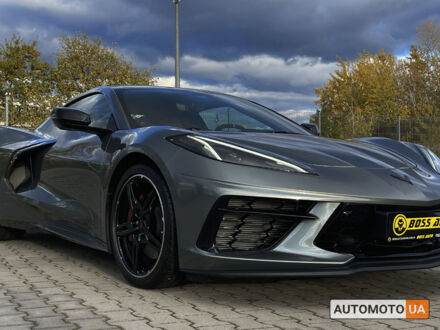 Шевроле Корвет 2023 в Львове на Automoto.ua Серый Шевроле Корвет, объемом двигателя 6.2 л и пробегом 45 тыс. км за 117000 $, фото 1 на Automoto.ua