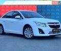 Белый Шевроле Круз, объемом двигателя 1.8 л и пробегом 124 тыс. км за 7500 $, фото 1 на Automoto.ua
