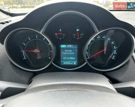 Белый Шевроле Круз, объемом двигателя 1.8 л и пробегом 73 тыс. км за 9499 $, фото 2 на Automoto.ua