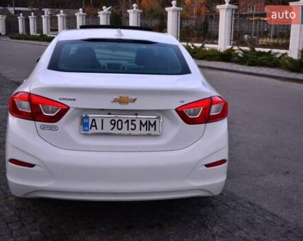 Белый Шевроле Круз, объемом двигателя 1.4 л и пробегом 85 тыс. км за 8500 $, фото 10 на Automoto.ua