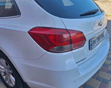 Белый Шевроле Круз, объемом двигателя 1.8 л и пробегом 35 тыс. км за 10500 $, фото 4 на Automoto.ua