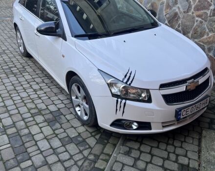 Белый Шевроле Круз, объемом двигателя 1.8 л и пробегом 210 тыс. км за 6500 $, фото 1 на Automoto.ua