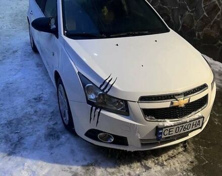 Белый Шевроле Круз, объемом двигателя 1.8 л и пробегом 210 тыс. км за 6300 $, фото 1 на Automoto.ua