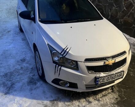 Белый Шевроле Круз, объемом двигателя 1.8 л и пробегом 210 тыс. км за 6300 $, фото 1 на Automoto.ua