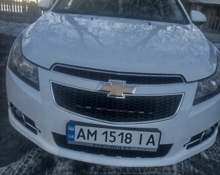 Белый Шевроле Круз, объемом двигателя 1.6 л и пробегом 160 тыс. км за 7400 $, фото 1 на Automoto.ua