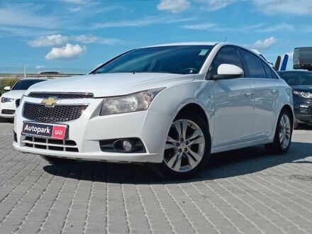 Белый Шевроле Круз, объемом двигателя 1.8 л и пробегом 198 тыс. км за 6690 $, фото 1 на Automoto.ua