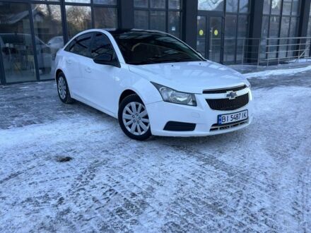 Белый Шевроле Круз, объемом двигателя 1.4 л и пробегом 159 тыс. км за 6900 $, фото 1 на Automoto.ua