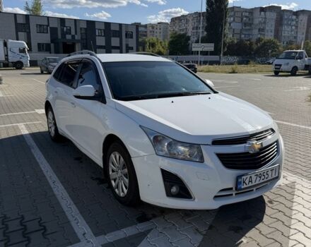 Белый Шевроле Круз, объемом двигателя 1.6 л и пробегом 265 тыс. км за 5695 $, фото 1 на Automoto.ua
