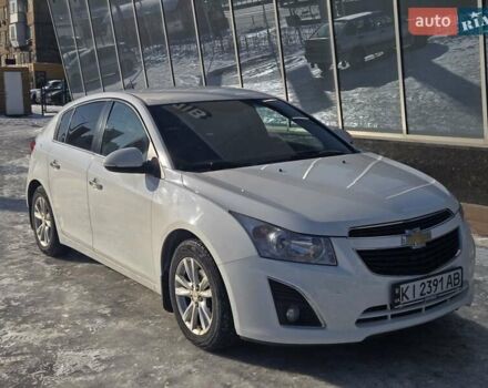 Белый Шевроле Круз, объемом двигателя 1.8 л и пробегом 146 тыс. км за 7999 $, фото 1 на Automoto.ua