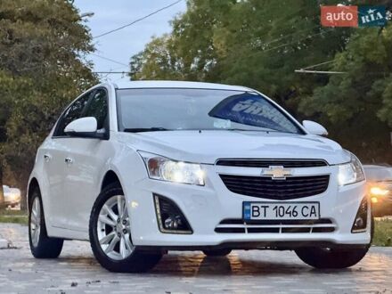 Белый Шевроле Круз, объемом двигателя 1.8 л и пробегом 74 тыс. км за 7999 $, фото 1 на Automoto.ua