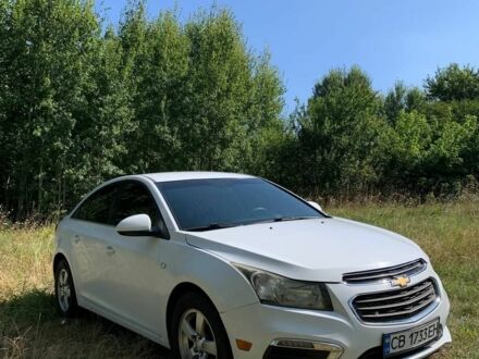 Белый Шевроле Круз, объемом двигателя 1.4 л и пробегом 188 тыс. км за 7306 $, фото 1 на Automoto.ua
