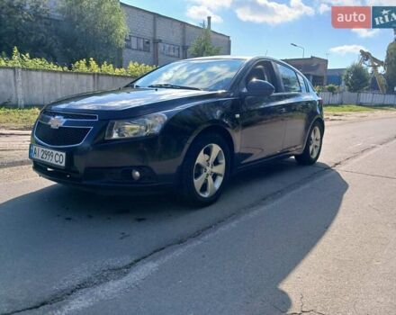 Черный Шевроле Круз, объемом двигателя 1.8 л и пробегом 278 тыс. км за 7800 $, фото 14 на Automoto.ua