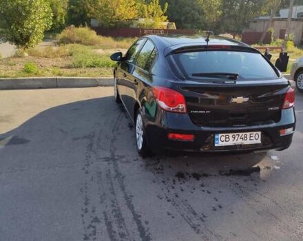 Черный Шевроле Круз, объемом двигателя 1.8 л и пробегом 140 тыс. км за 7000 $, фото 8 на Automoto.ua