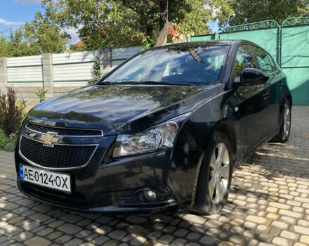 Черный Шевроле Круз, объемом двигателя 2 л и пробегом 192 тыс. км за 9500 $, фото 1 на Automoto.ua