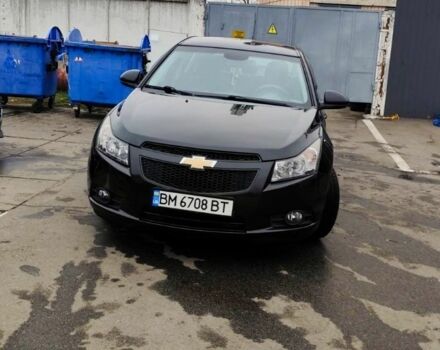Черный Шевроле Круз, объемом двигателя 1.6 л и пробегом 268 тыс. км за 5450 $, фото 1 на Automoto.ua
