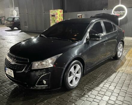 Черный Шевроле Круз, объемом двигателя 1.6 л и пробегом 168 тыс. км за 6800 $, фото 2 на Automoto.ua