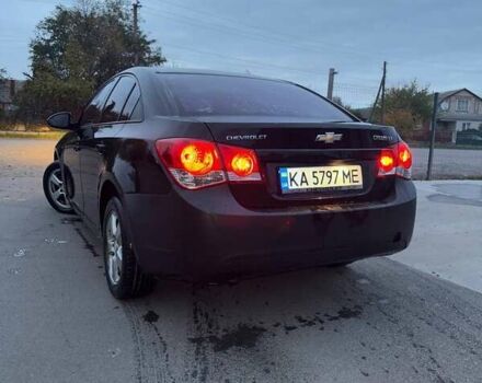 Черный Шевроле Круз, объемом двигателя 1.6 л и пробегом 128 тыс. км за 4850 $, фото 1 на Automoto.ua