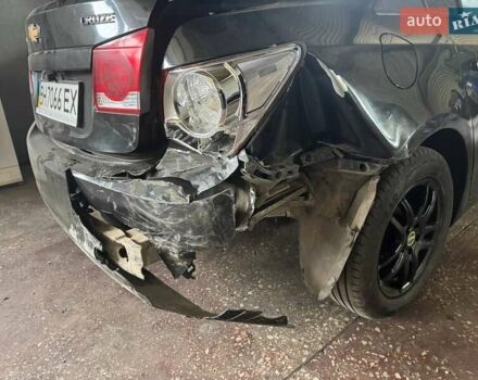 Черный Шевроле Круз, объемом двигателя 1.6 л и пробегом 360 тыс. км за 4200 $, фото 14 на Automoto.ua