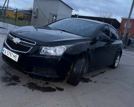 Черный Шевроле Круз, объемом двигателя 1.6 л и пробегом 128 тыс. км за 4850 $, фото 3 на Automoto.ua