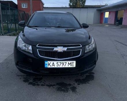Черный Шевроле Круз, объемом двигателя 1.6 л и пробегом 128 тыс. км за 4850 $, фото 4 на Automoto.ua