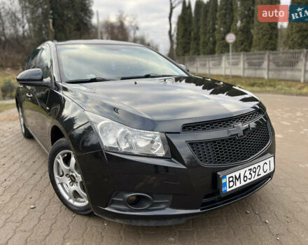 Черный Шевроле Круз, объемом двигателя 1.99 л и пробегом 264 тыс. км за 5300 $, фото 4 на Automoto.ua