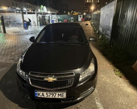Черный Шевроле Круз, объемом двигателя 1.6 л и пробегом 135 тыс. км за 4500 $, фото 2 на Automoto.ua