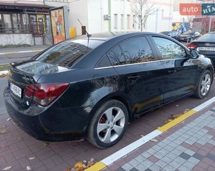 Черный Шевроле Круз, объемом двигателя 1.8 л и пробегом 112 тыс. км за 7450 $, фото 2 на Automoto.ua