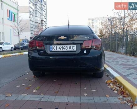 Черный Шевроле Круз, объемом двигателя 1.8 л и пробегом 112 тыс. км за 7450 $, фото 6 на Automoto.ua