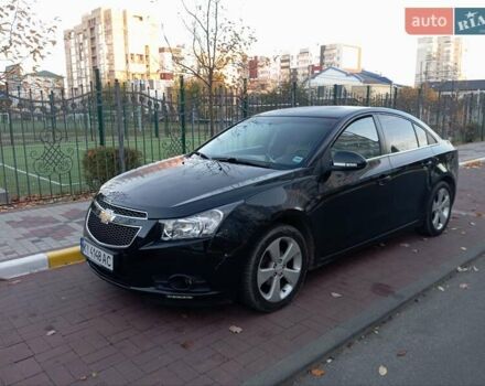 Черный Шевроле Круз, объемом двигателя 1.8 л и пробегом 112 тыс. км за 7450 $, фото 1 на Automoto.ua