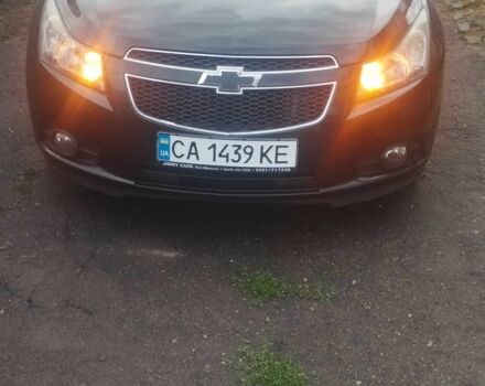 Черный Шевроле Круз, объемом двигателя 1.6 л и пробегом 258 тыс. км за 7200 $, фото 4 на Automoto.ua