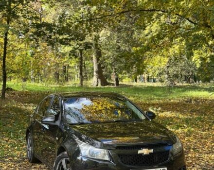 Черный Шевроле Круз, объемом двигателя 1.8 л и пробегом 177 тыс. км за 6400 $, фото 1 на Automoto.ua