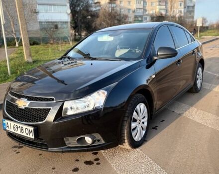 Черный Шевроле Круз, объемом двигателя 2 л и пробегом 235 тыс. км за 6900 $, фото 1 на Automoto.ua