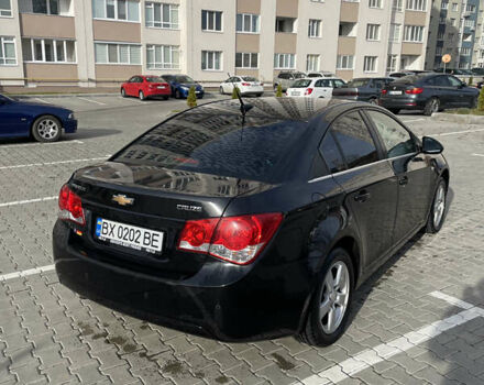 Черный Шевроле Круз, объемом двигателя 1.8 л и пробегом 215 тыс. км за 6700 $, фото 5 на Automoto.ua