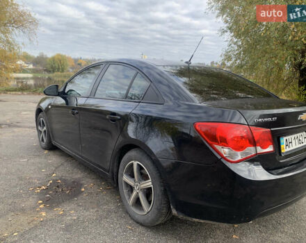 Черный Шевроле Круз, объемом двигателя 1.8 л и пробегом 195 тыс. км за 6200 $, фото 5 на Automoto.ua