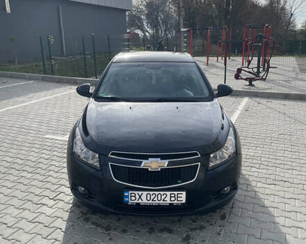 Черный Шевроле Круз, объемом двигателя 1.8 л и пробегом 215 тыс. км за 6700 $, фото 1 на Automoto.ua